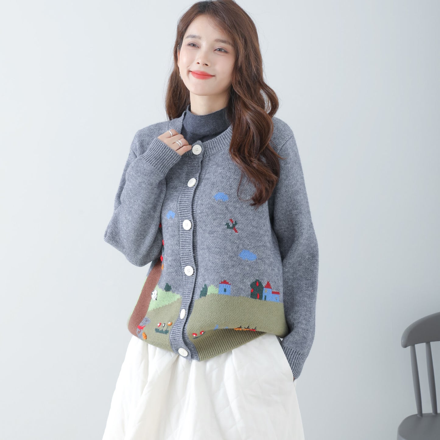 Knit Cardigan 針織開襟衫