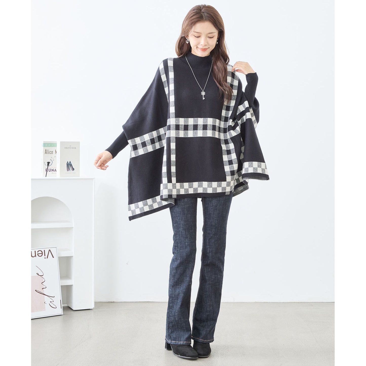 Knitwear Poncho 針織雨披