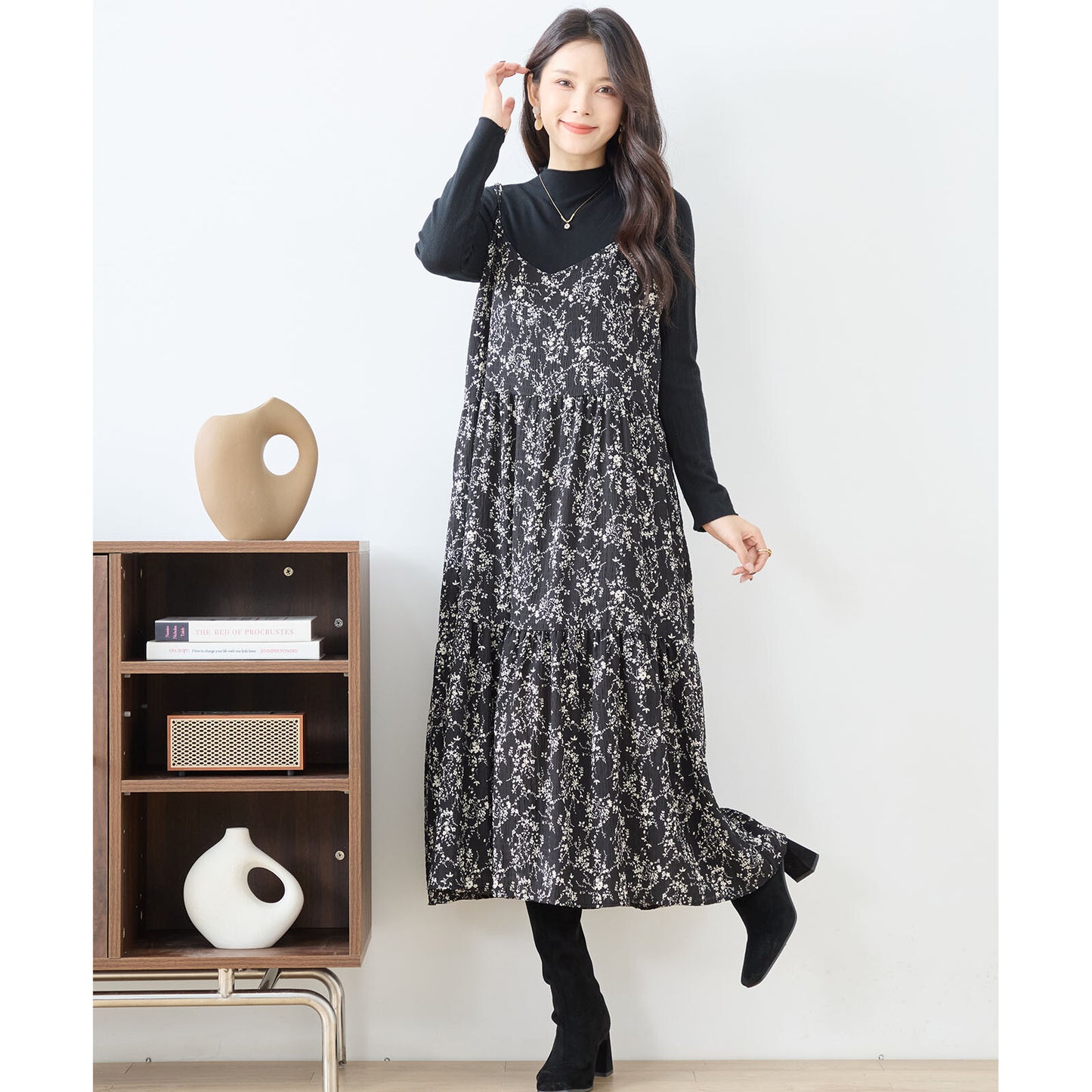 Flowery Dress (2-piece) 碎花裙 (2件裝)