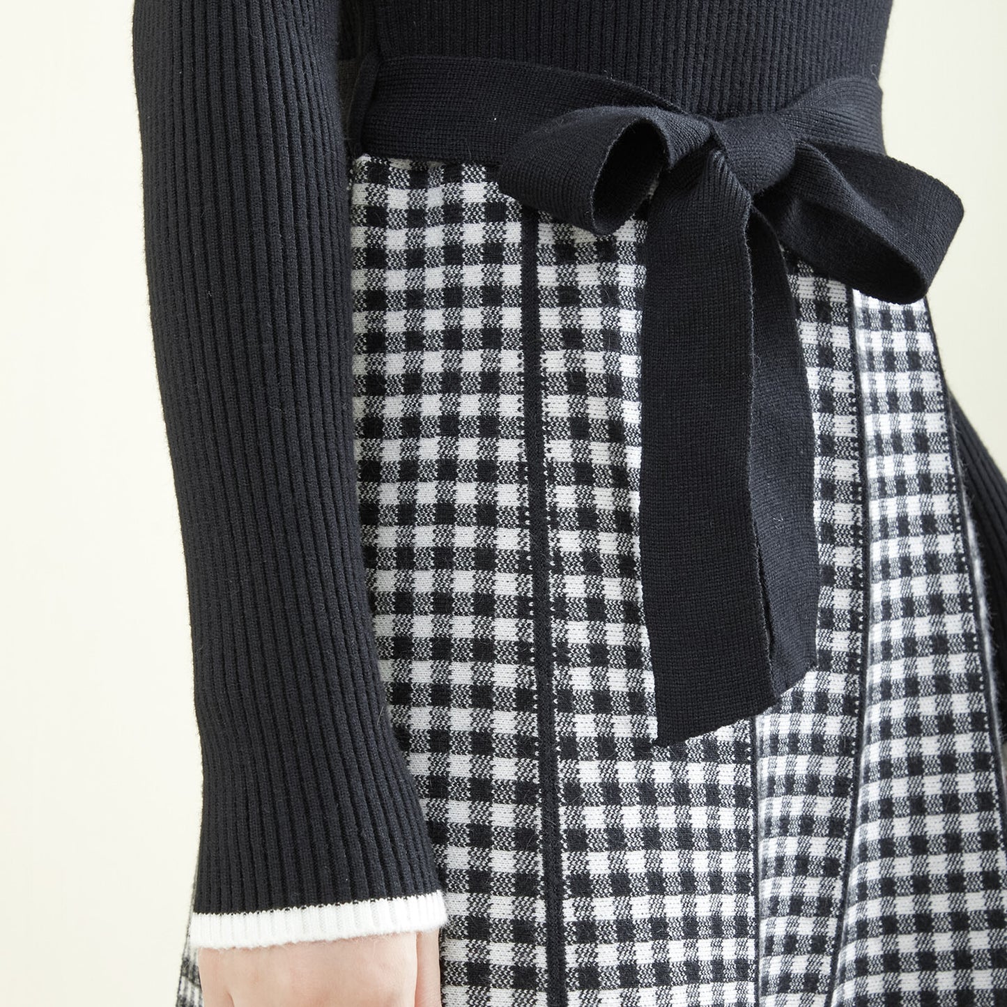 Knit one-piece dress 針織連身連身裙
