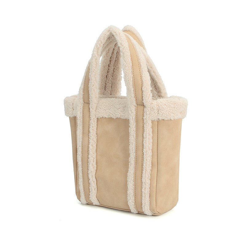 Feather Boa Suede 2-Way Bag 絨面革 馬海毛圍巾 2種方法 (CALA # 3200703)