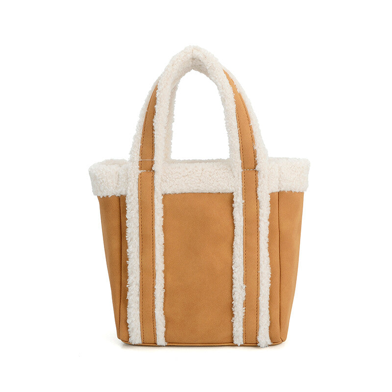 Feather Boa Suede 2-Way Bag 絨面革 馬海毛圍巾 2種方法 (CALA # 3200703)