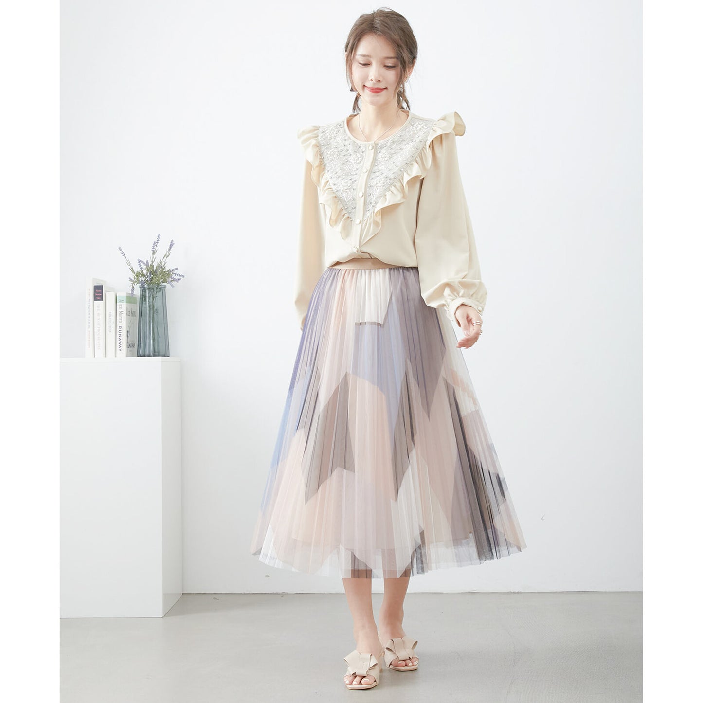 Shirt 褶邊襯衫
