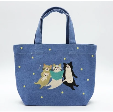 Lunch Bag - Cat (Blue) 午餐袋-貓貓