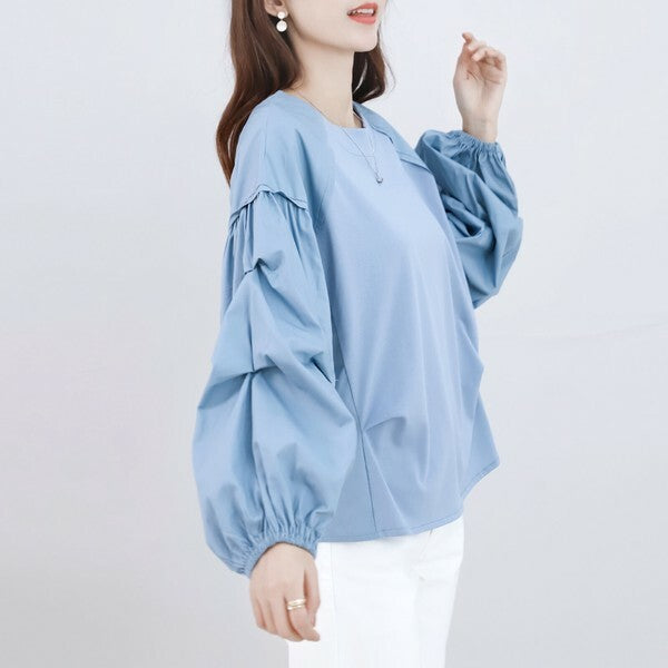 Puff Sleve Pullover 泡泡袖套頭衫