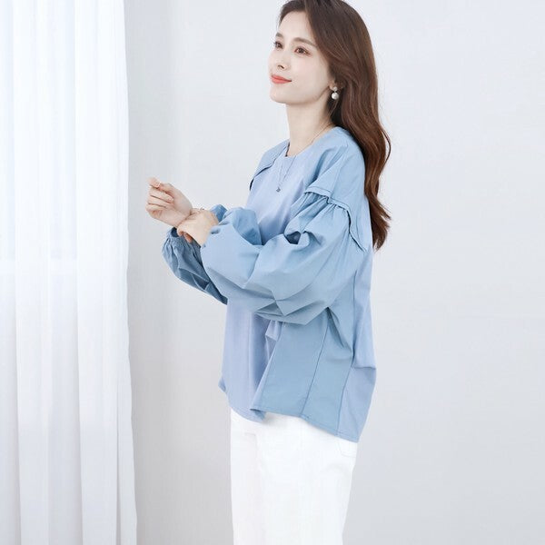 Puff Sleve Pullover 泡泡袖套頭衫