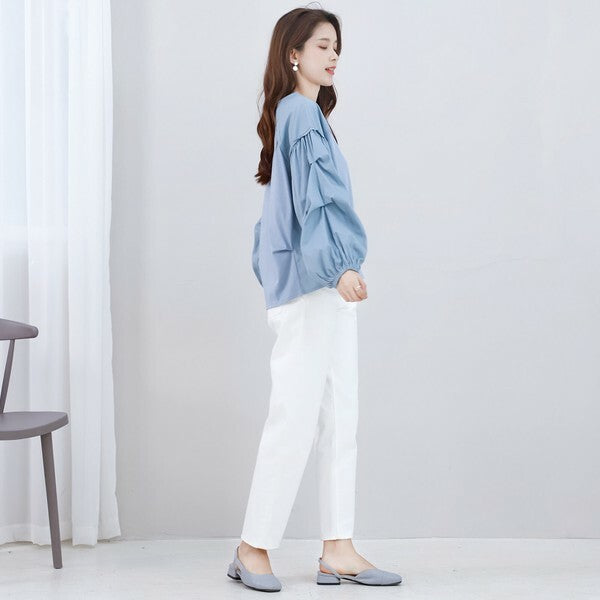 Puff Sleve Pullover 泡泡袖套頭衫