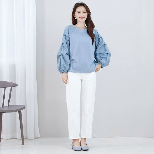 Puff Sleve Pullover 泡泡袖套頭衫
