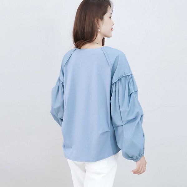 Puff Sleve Pullover 泡泡袖套頭衫