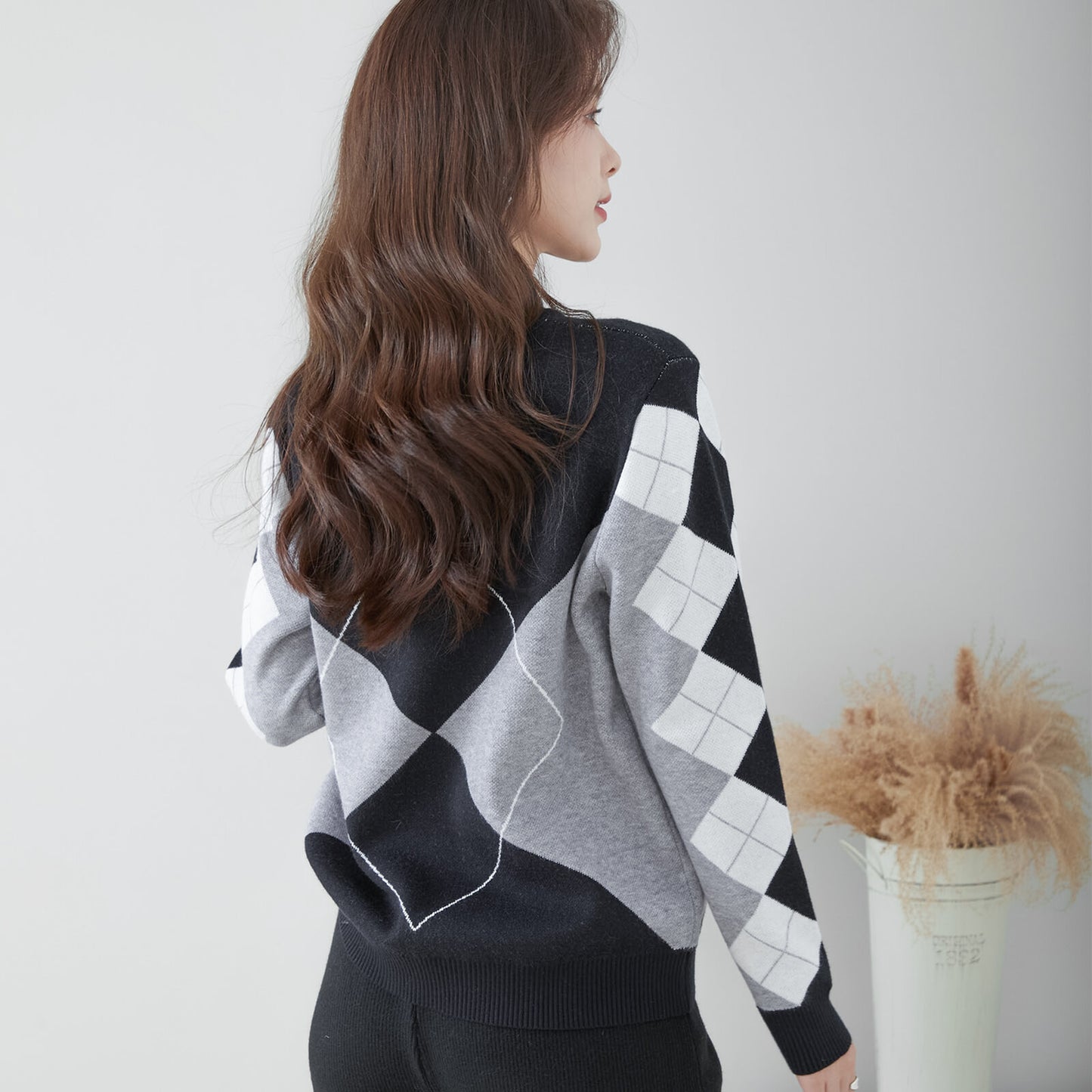 Sweater / Knitwear Argyle Pattern 毛衣/針織品 菱形圖案