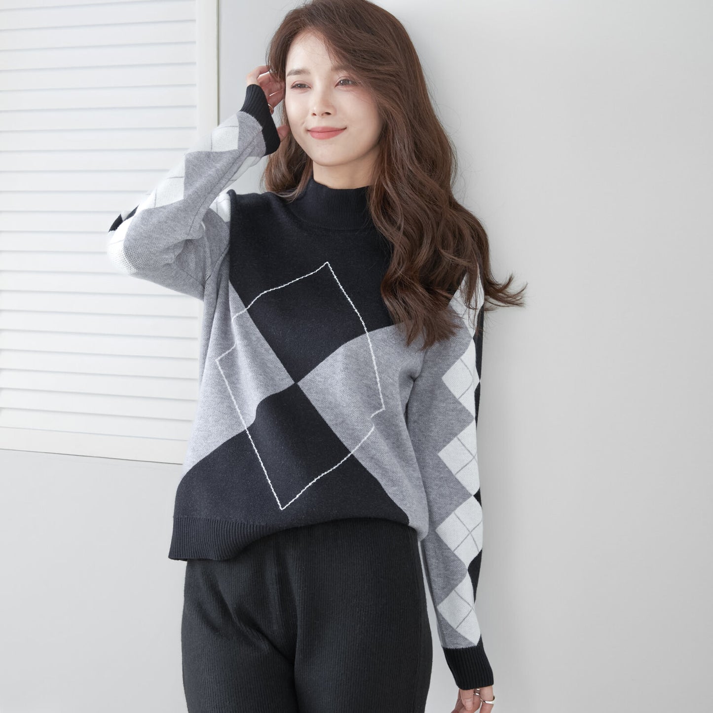 Sweater / Knitwear Argyle Pattern 毛衣/針織品 菱形圖案