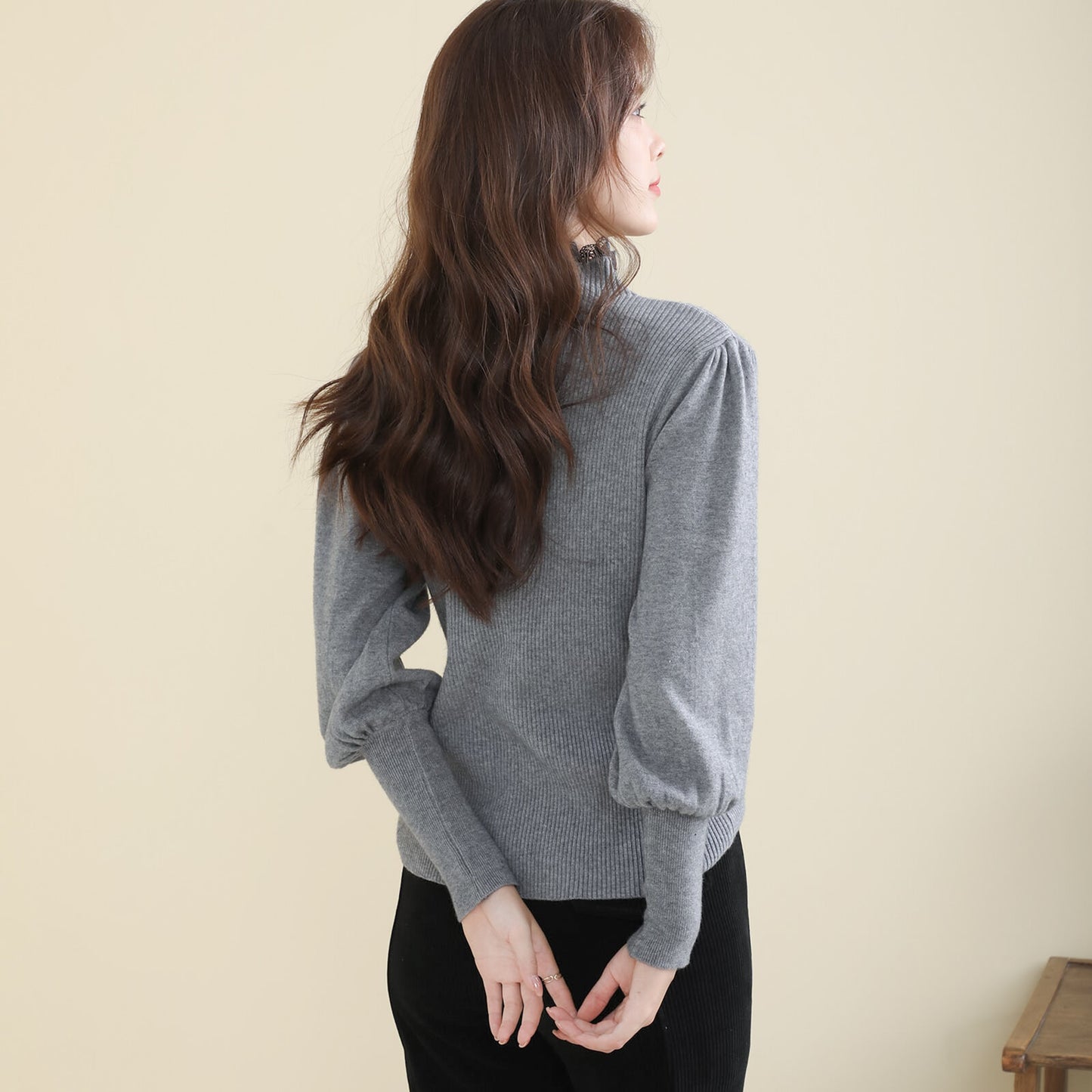 High Neck Sweater 高領毛衣