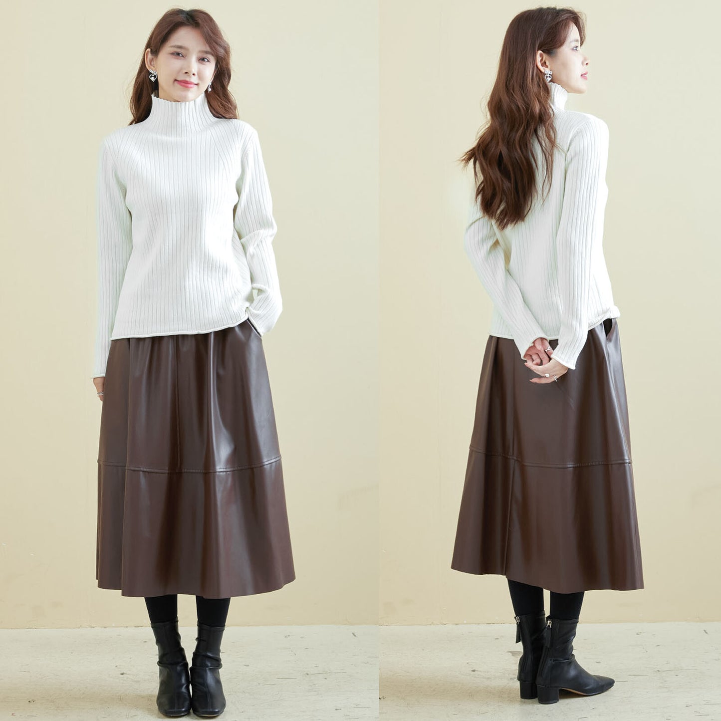 High Neck Knit Sweater 高領針織毛衣