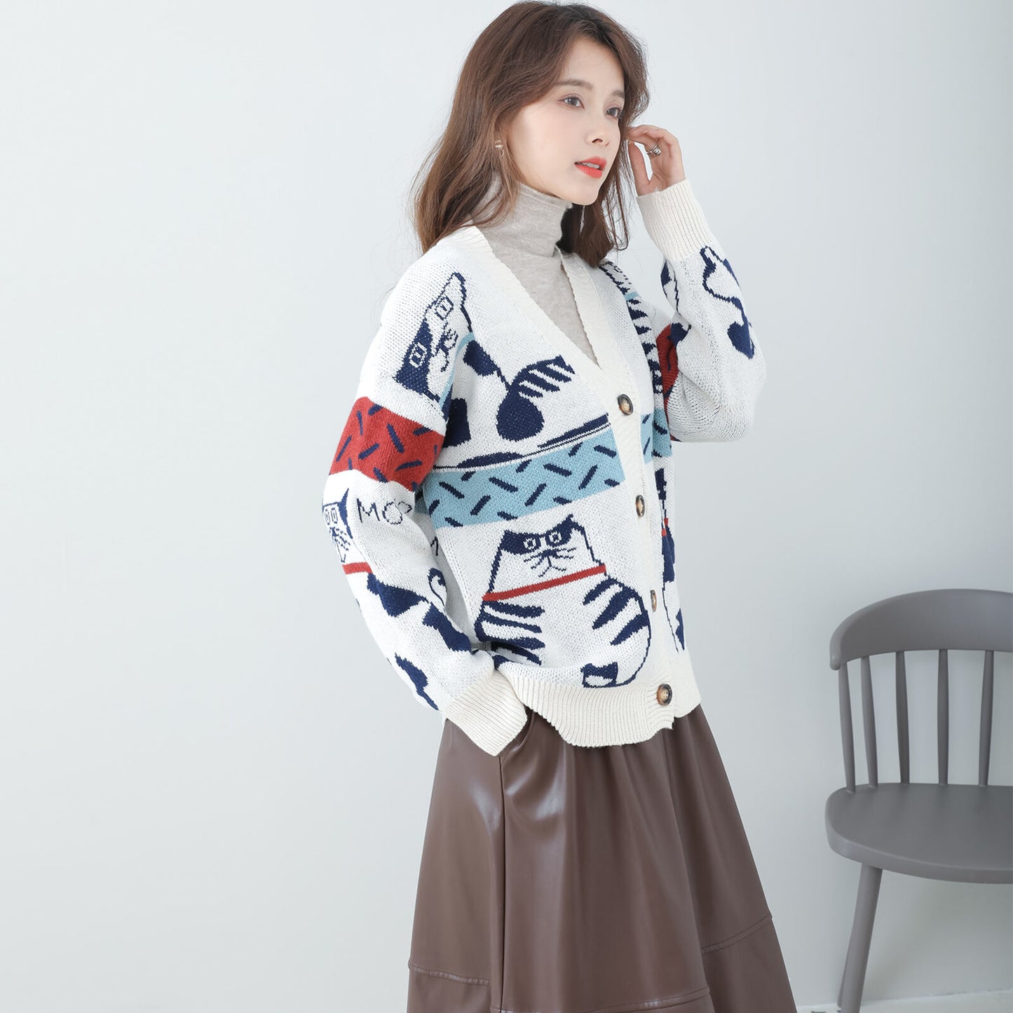 Cardigan (Cat) 開襟衫(貓)