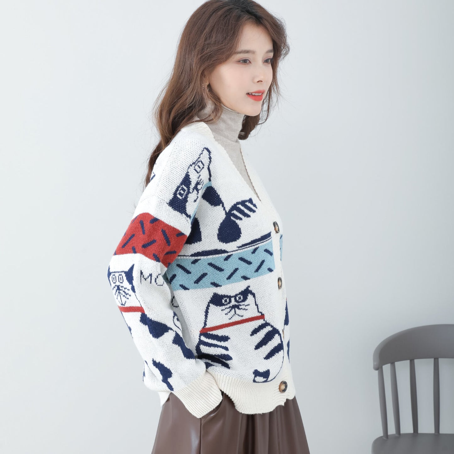 Cardigan (Cat) 開襟衫(貓)