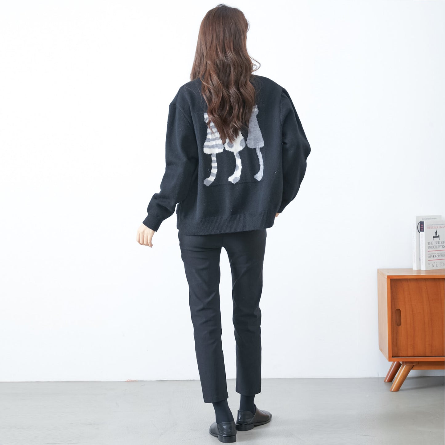 Cardigan with cute cats 可愛貓咪開襟衫