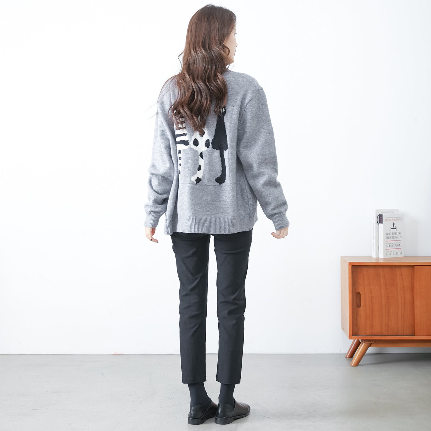 Cardigan with cute cats 可愛貓咪開襟衫