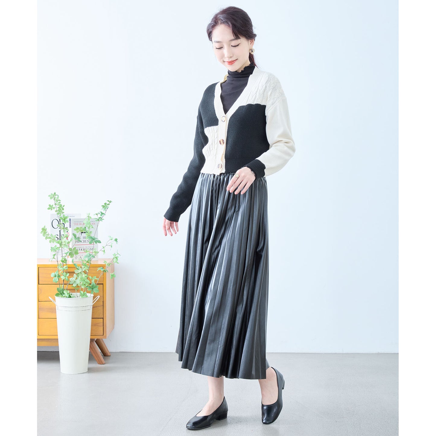 Colour Block Cardigan 開襟衫