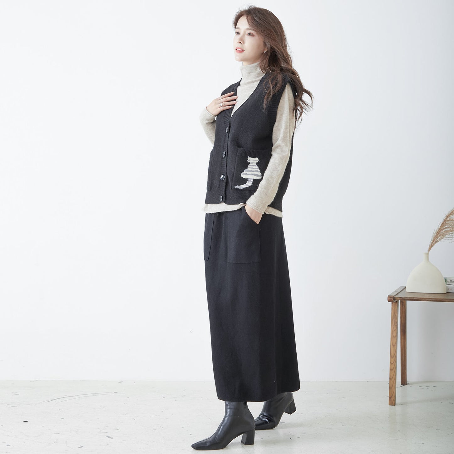 Knit Vest (Cat) 貓貓針織背心