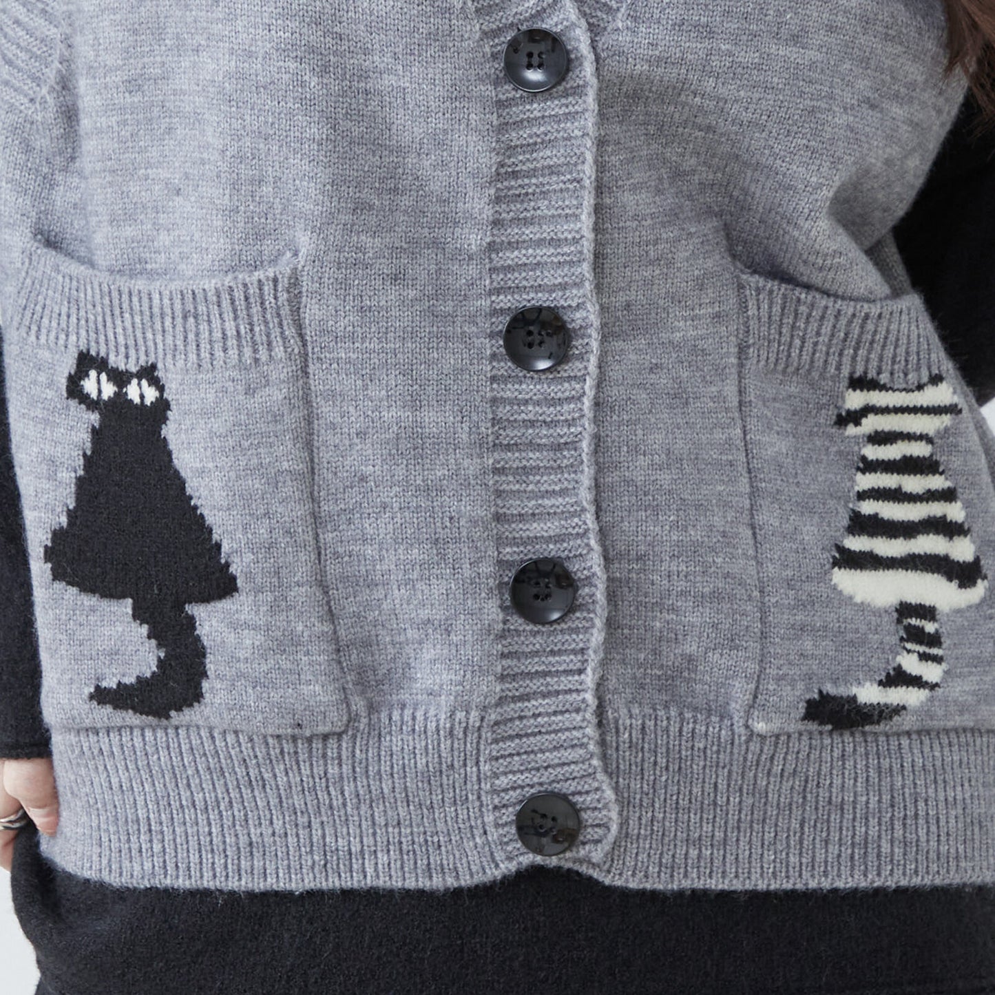 Knit Vest (Cat) 貓貓針織背心