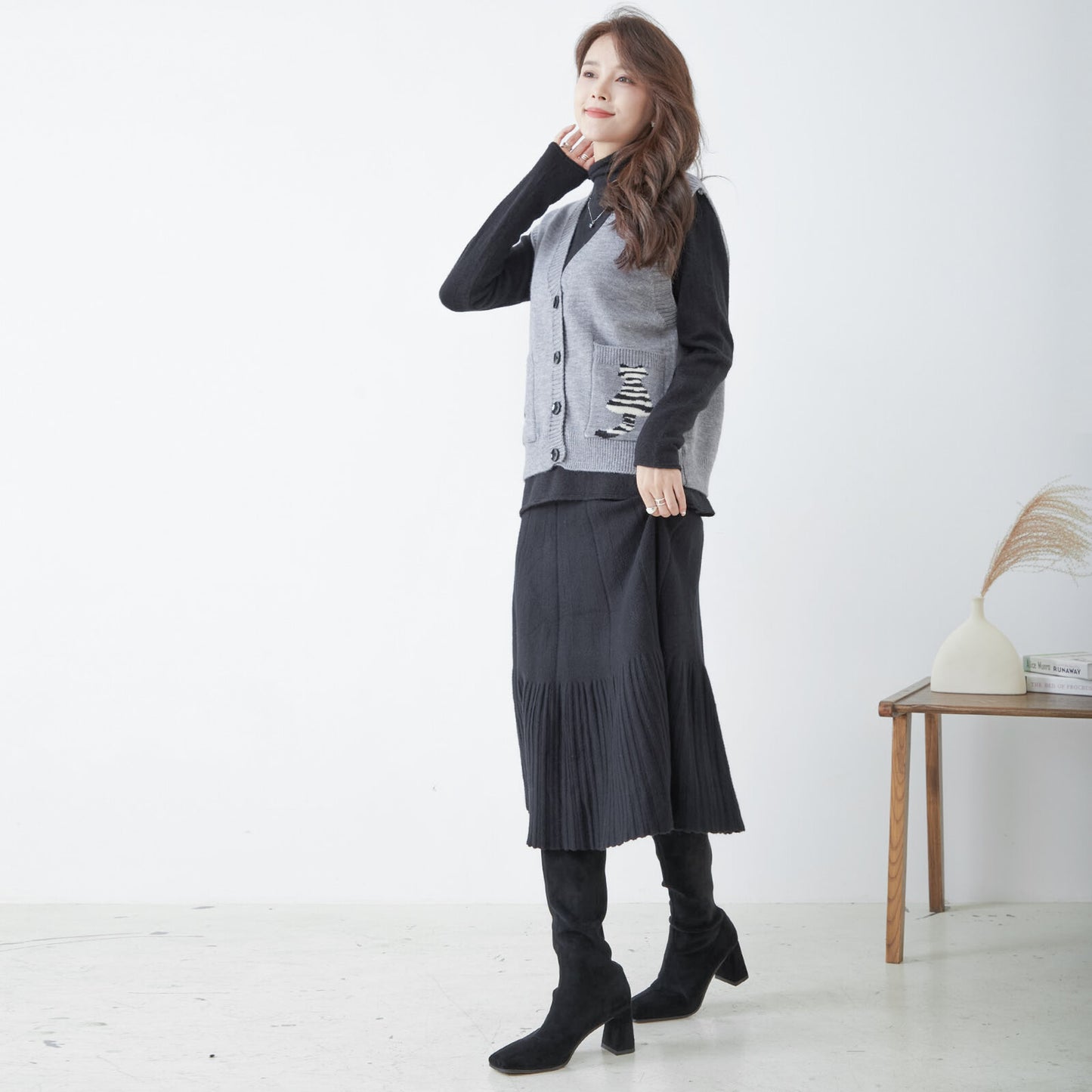 Knit Vest (Cat) 貓貓針織背心