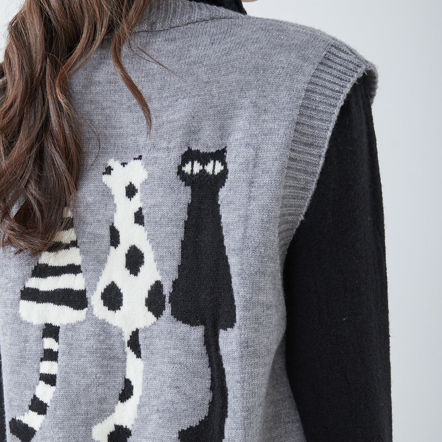 Knit Vest (Cat) 貓貓針織背心