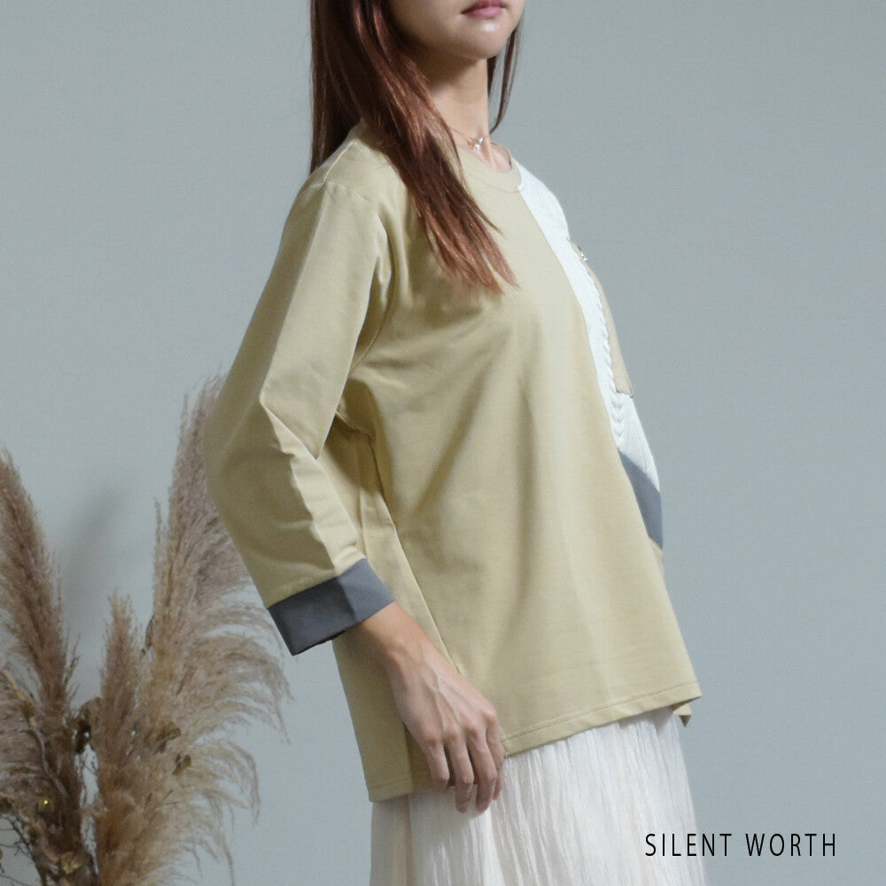 Patchwork Pullover Shirt/Blouse 紐扣襯衫/襯衫拼布套頭衫 (CALA # 1109103 & 1109212)