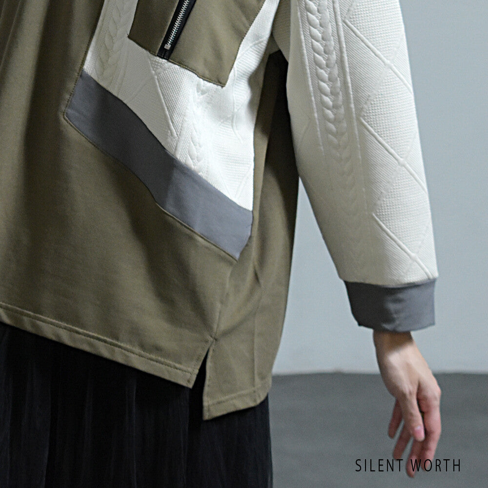 Patchwork Pullover Shirt/Blouse 紐扣襯衫/襯衫拼布套頭衫 (CALA # 1109103 & 1109212)