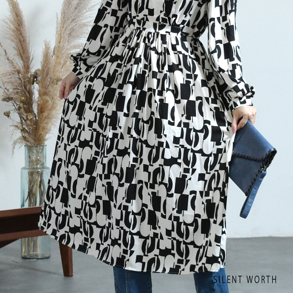 Casual Dress Patterned 全身圖案休閒洋裝 (CALA # 1401901)