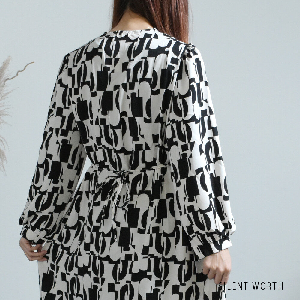 Casual Dress Patterned 全身圖案休閒洋裝 (CALA # 1401901)