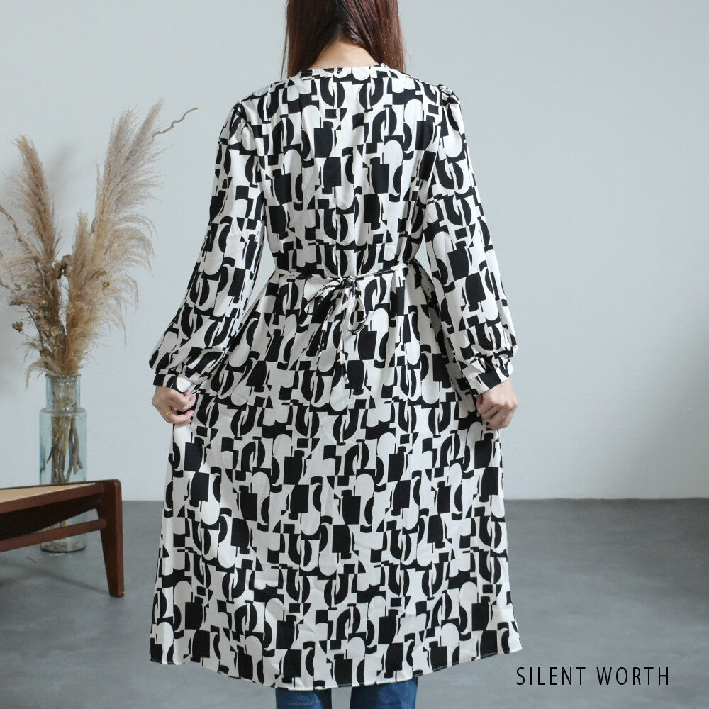 Casual Dress Patterned 全身圖案休閒洋裝 (CALA # 1401901)