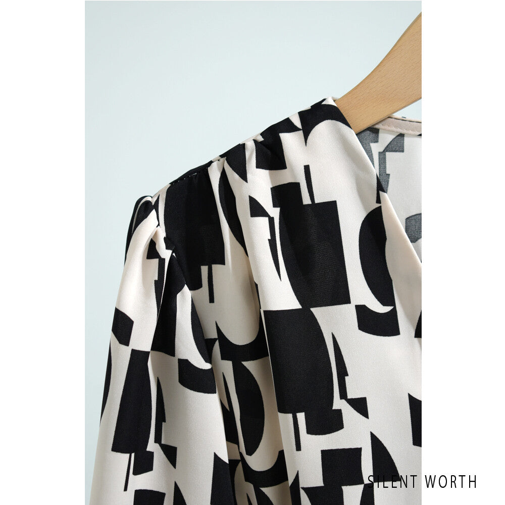 Casual Dress Patterned 全身圖案休閒洋裝 (CALA # 1401901)