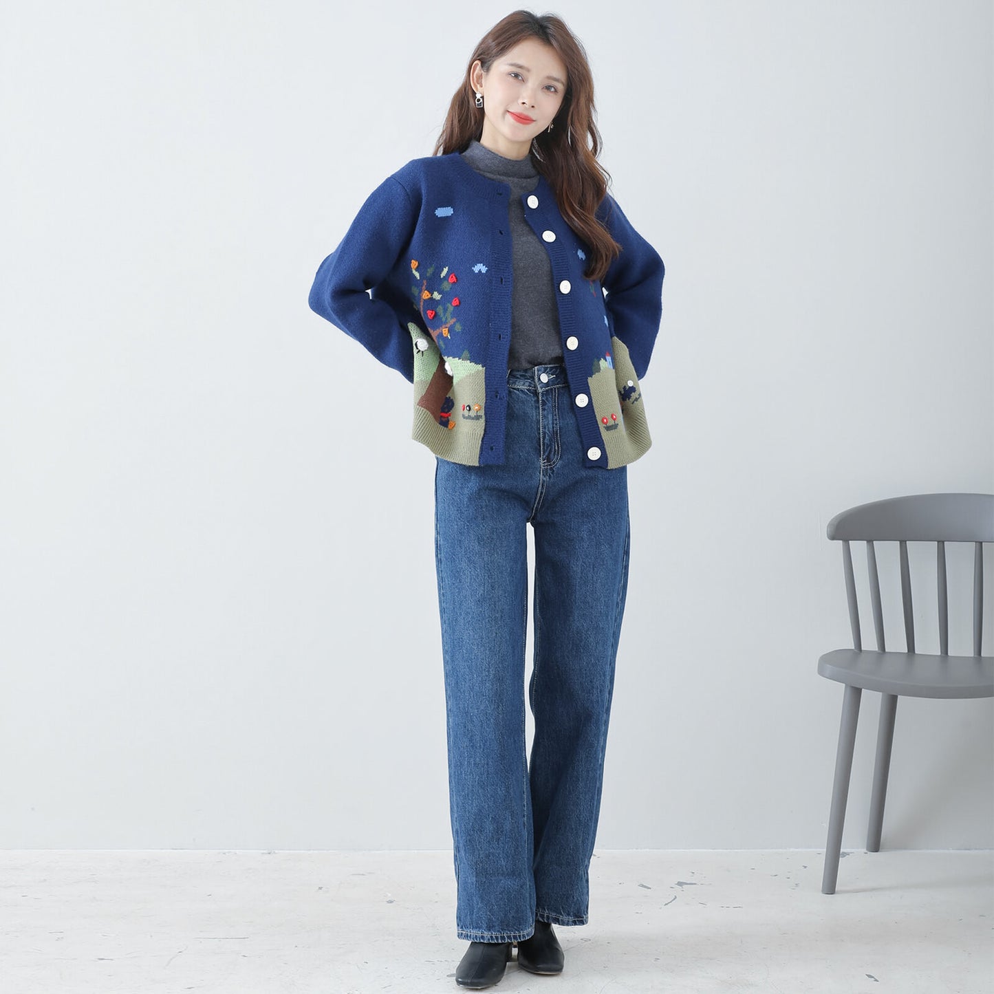 Knit Cardigan 針織開襟衫
