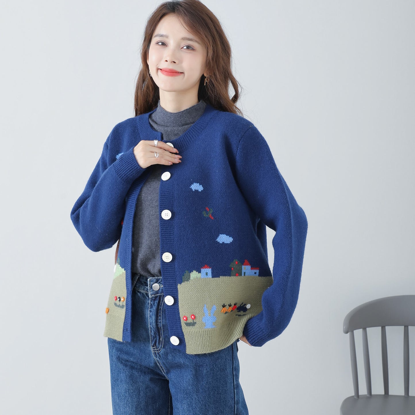 Knit Cardigan 針織開襟衫