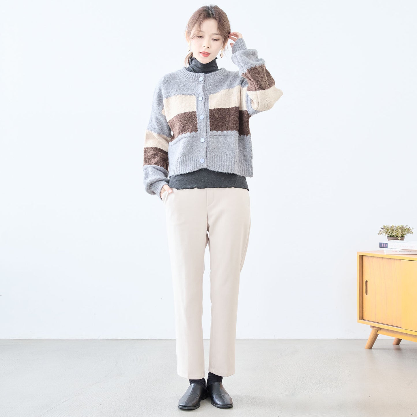 Color Palette Cardigan (Wool) 羊毛開襟衫