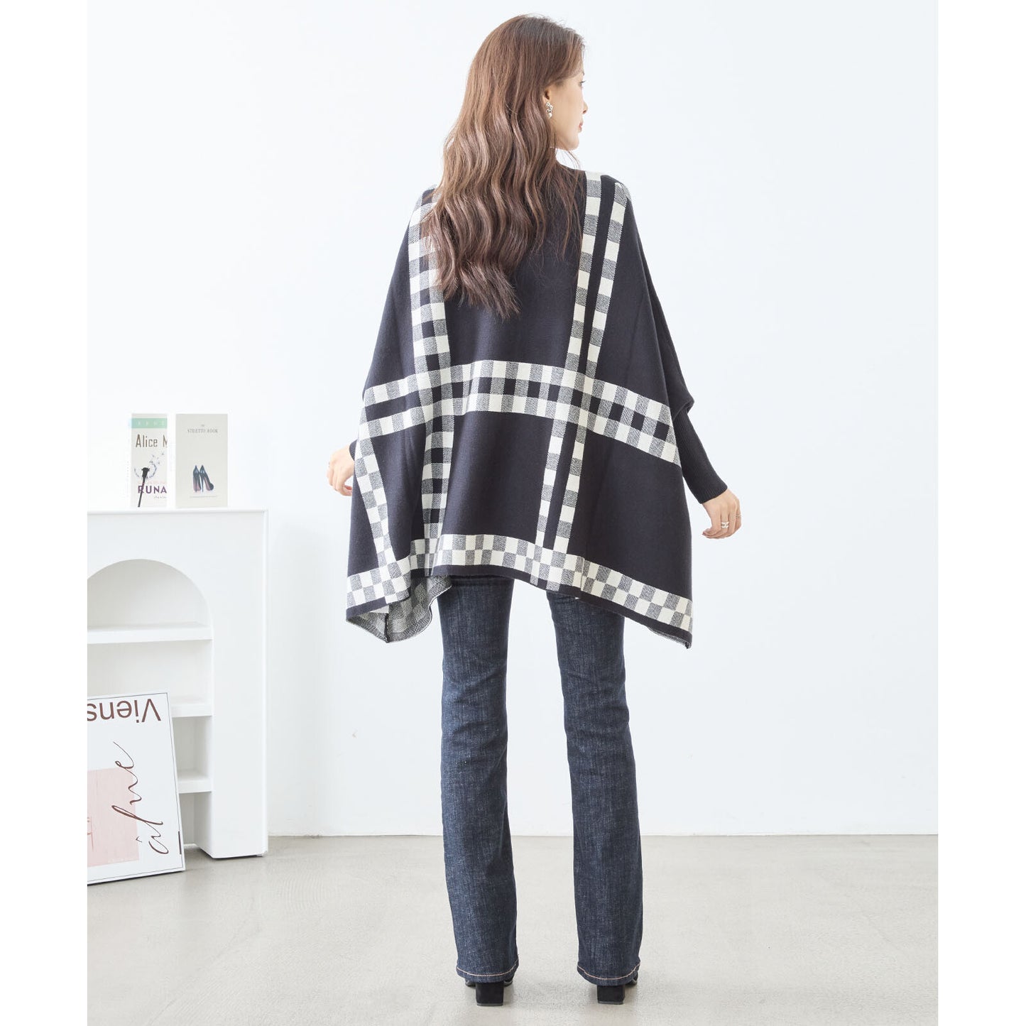 Knitwear Poncho 針織雨披