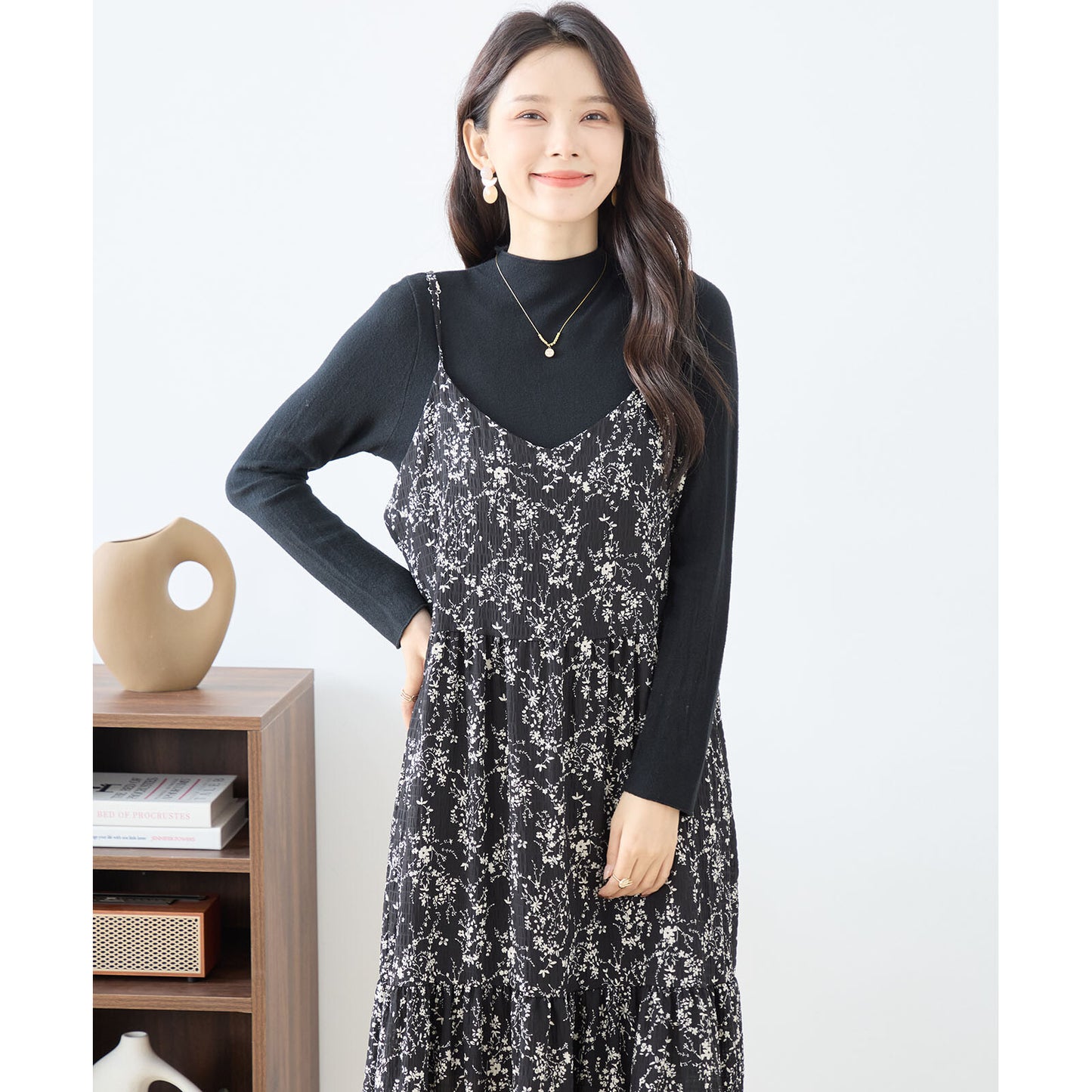 Flowery Dress (2-piece) 碎花裙 (2件裝)