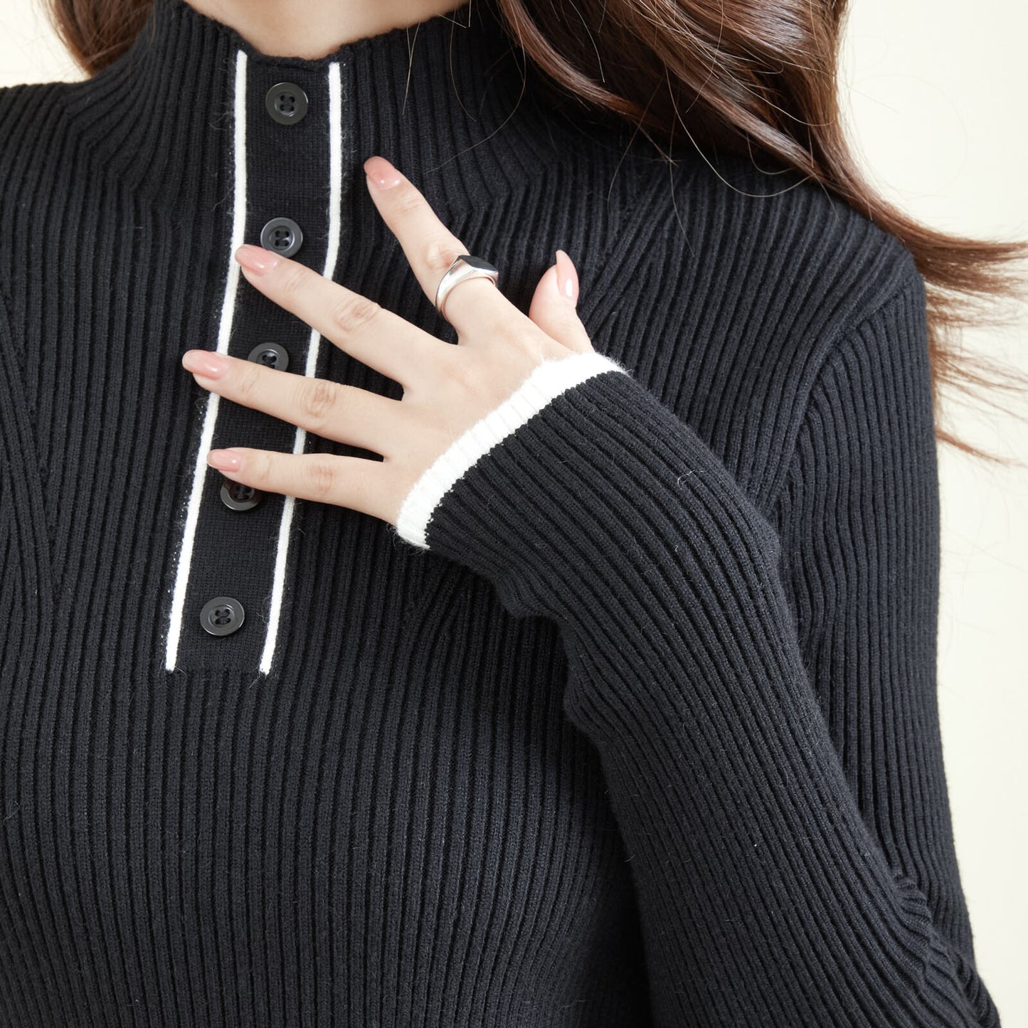 Knit one-piece dress 針織連身連身裙