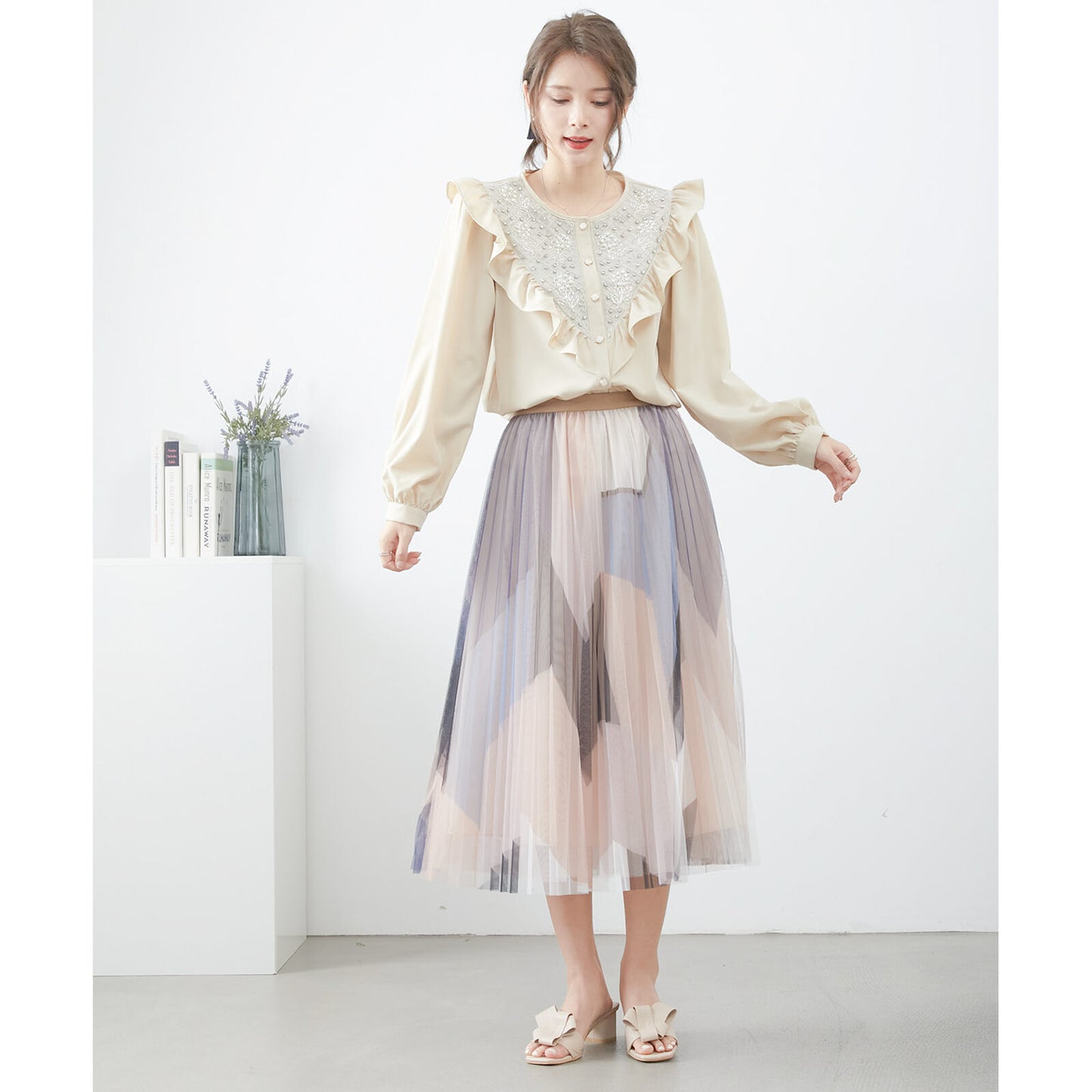 Shirt 褶邊襯衫