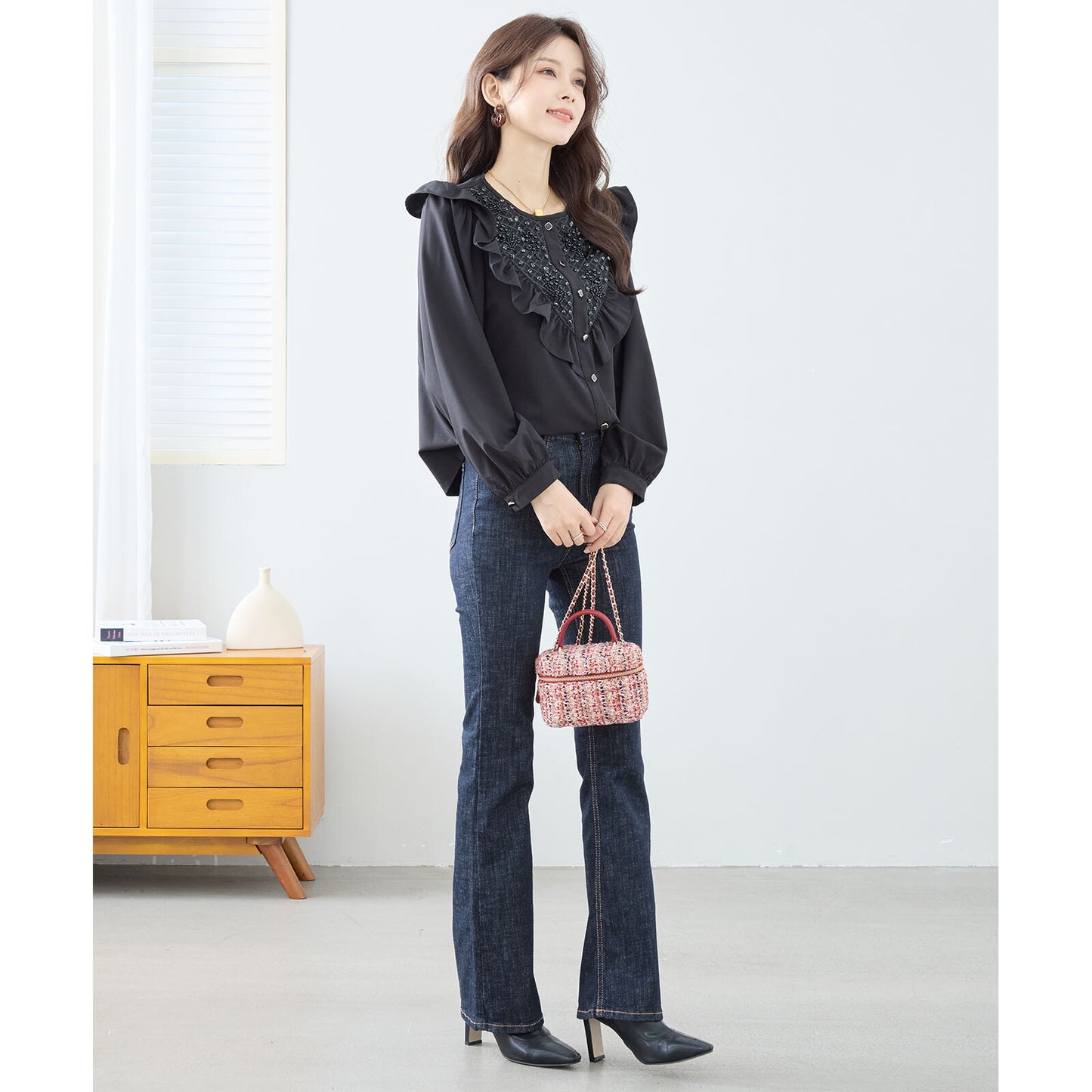 Shirt 褶邊襯衫