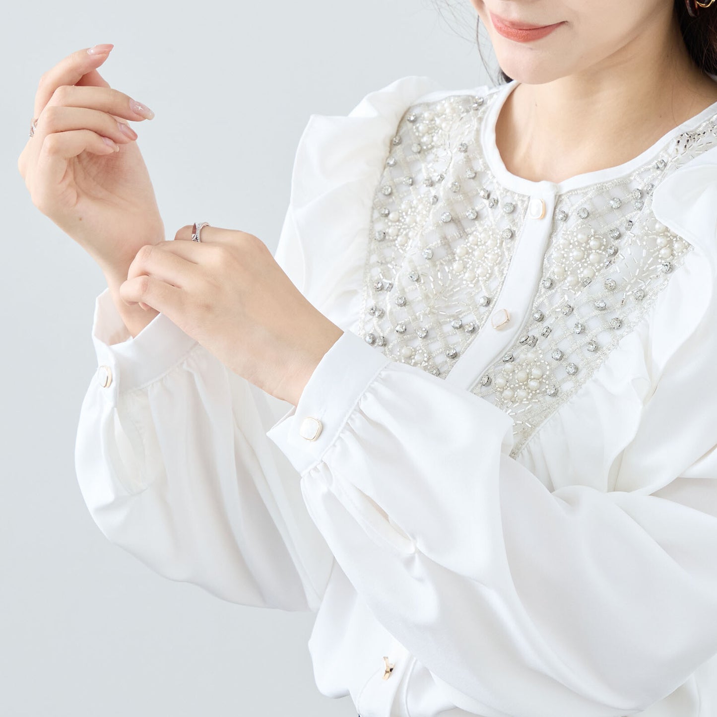 Shirt 褶邊襯衫