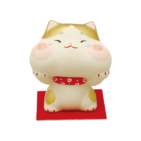 Animal Ornament Gold - Fukusai Cheeks Cat/Gold[2100419]