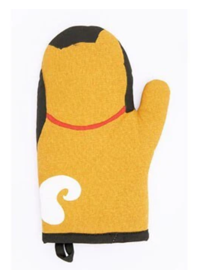 Oven Mitt - Shiba Inu (Black) 隔熱手套