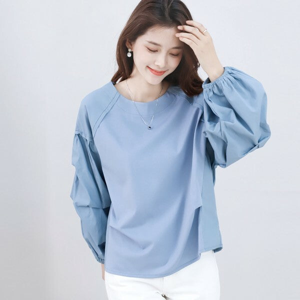 Puff Sleve Pullover 泡泡袖套頭衫