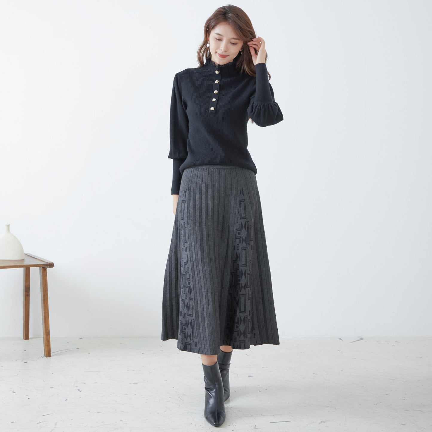 High Neck Sweater 高領毛衣