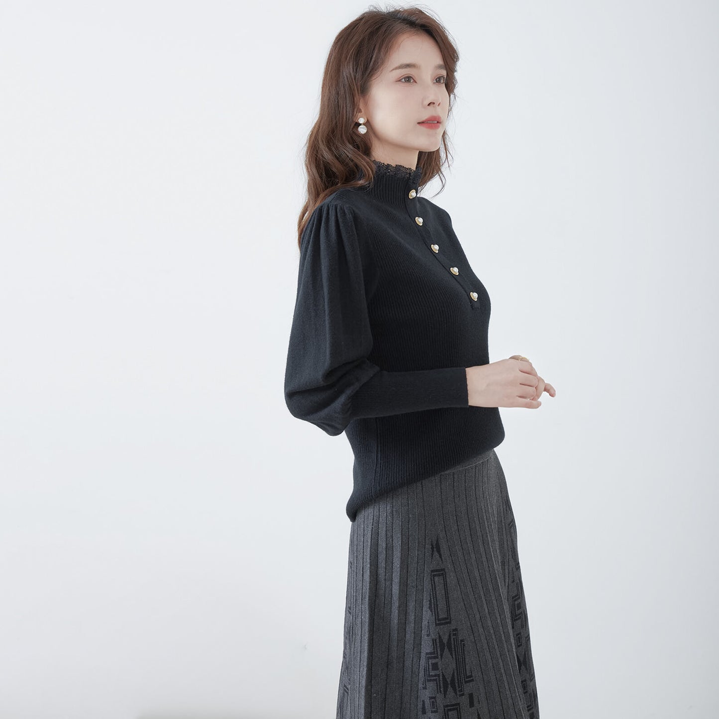 High Neck Sweater 高領毛衣