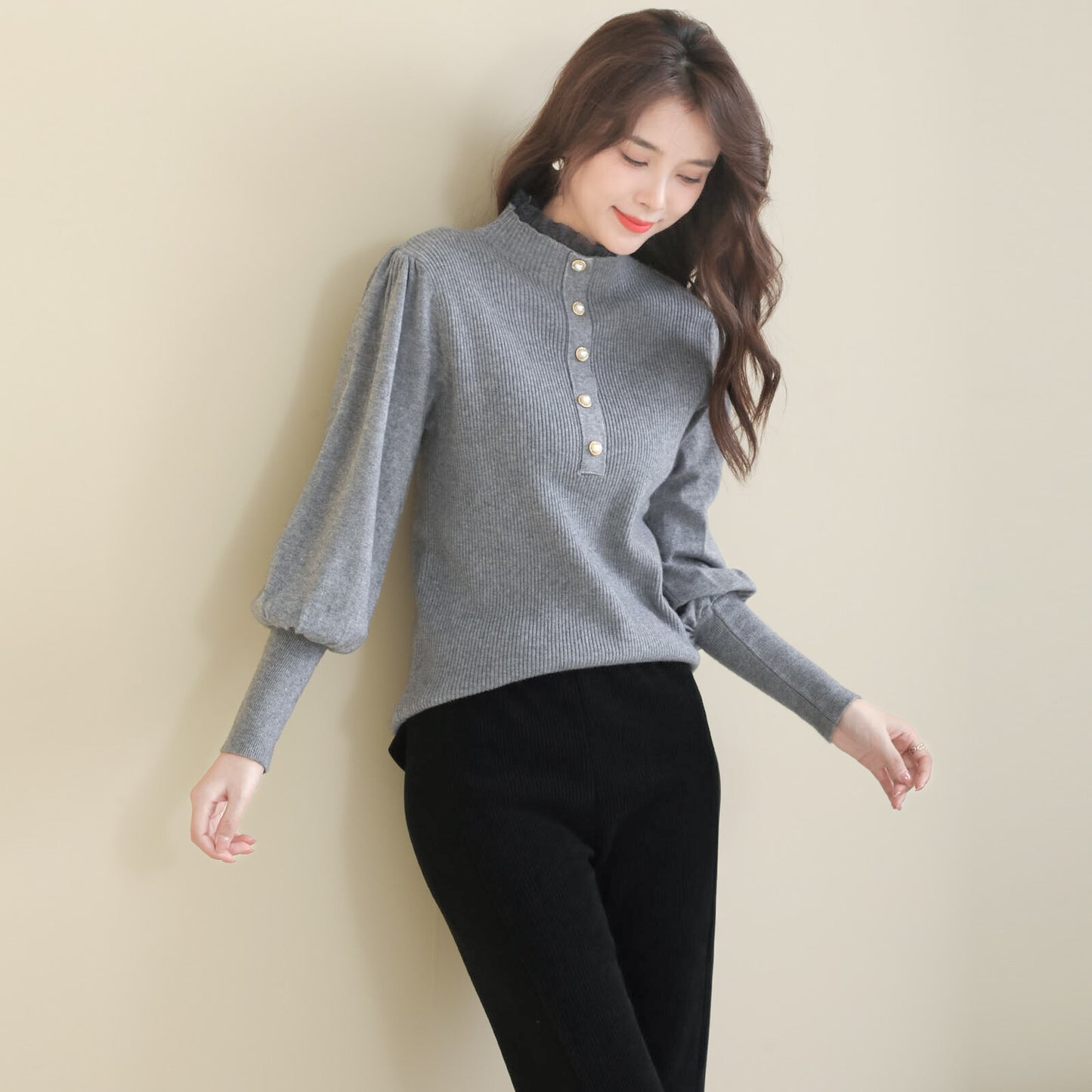 High Neck Sweater 高領毛衣