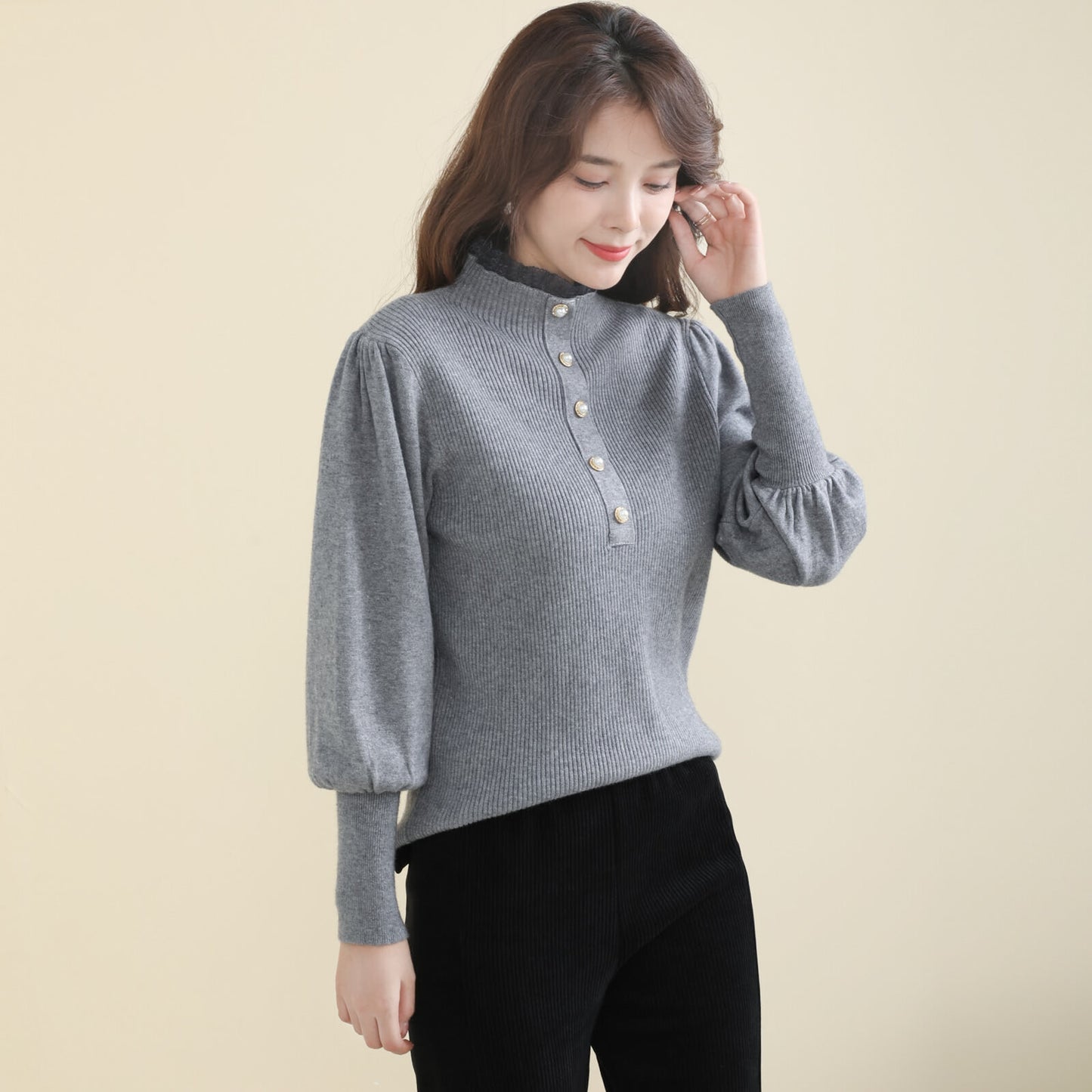 High Neck Sweater 高領毛衣