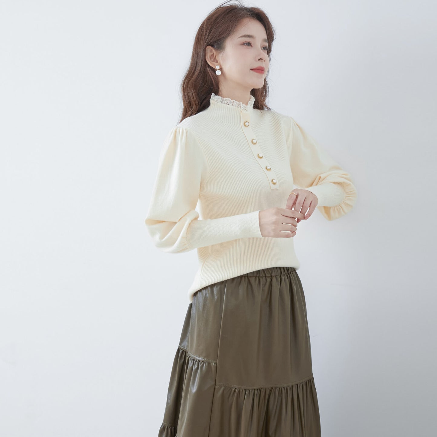 High Neck Sweater 高領毛衣