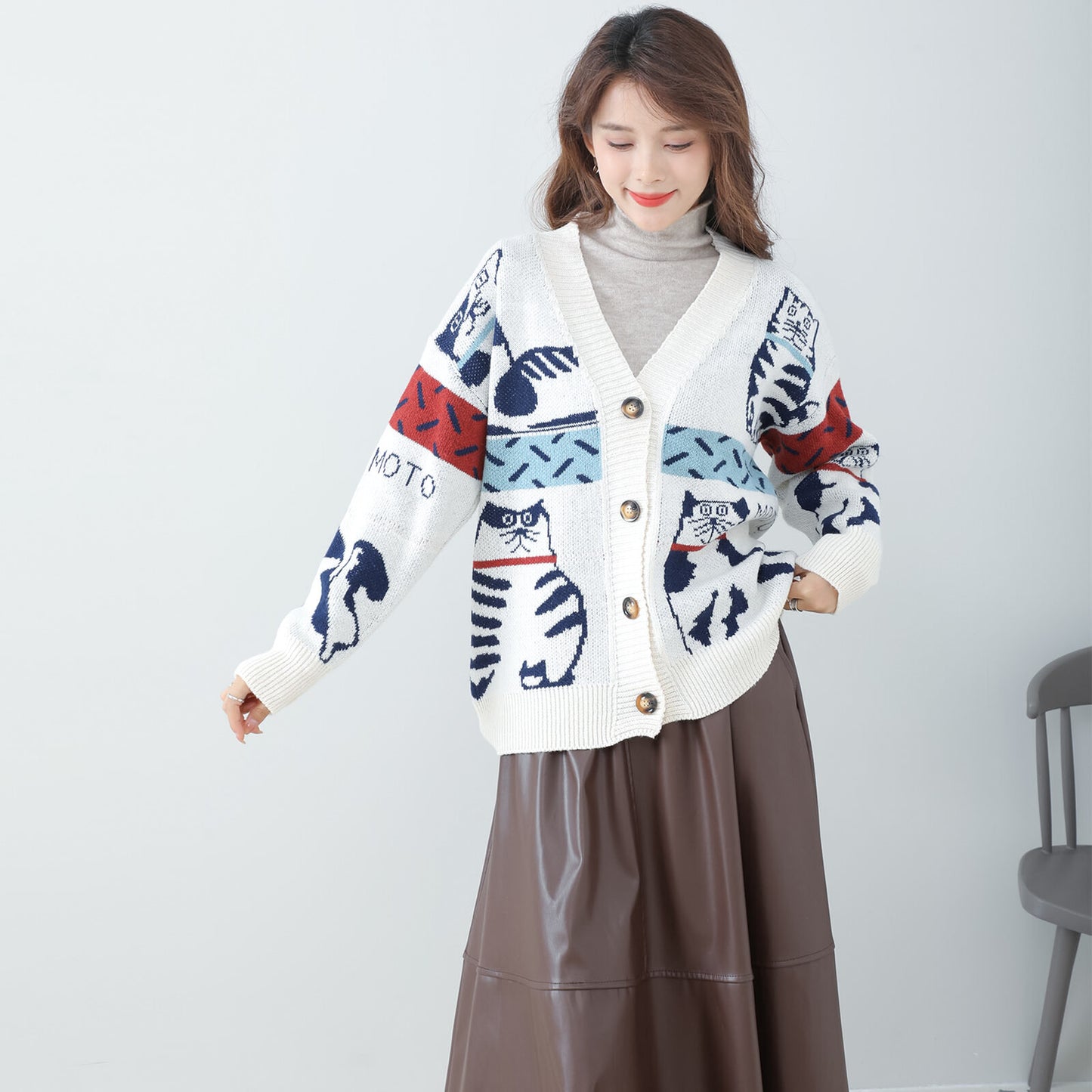 Cardigan (Cat) 開襟衫（貓）